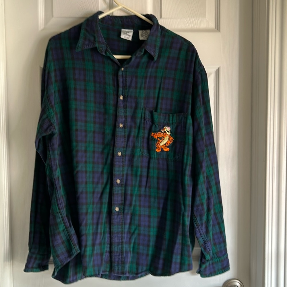 Tigger flannel shirt